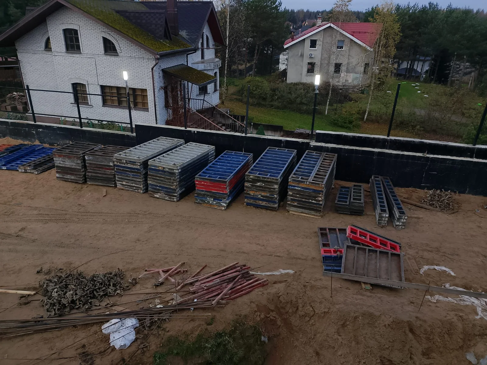 Formwork rental for a private house in Zelenogorsk
