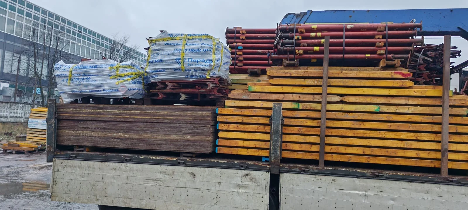 Formwork rental package for a Moscow project